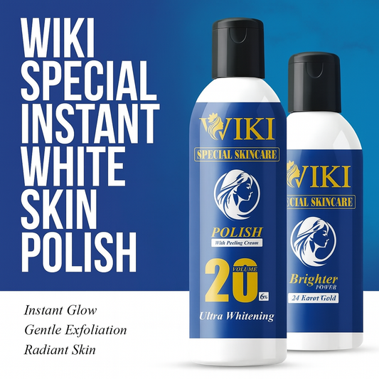 VIKI Special Skincare Brighter & 2 In 1 Polish With Peeling Cream