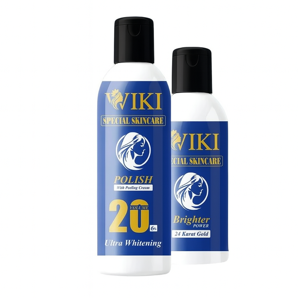 VIKI Special Skincare Brighter & 2 In 1 Polish With Peeling Cream
