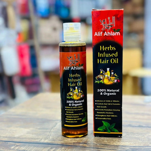 Alif Ahlam Herbs Infused Hair Oil