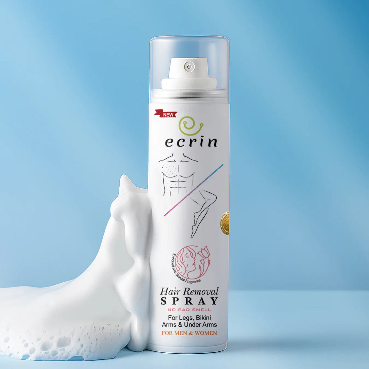 Ecrin Hair Removal Foaming Spray